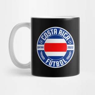 Costa Rica Futbol Mug